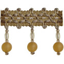 Бахрома для штор стеклярус 407-02 Pom Pom от Art Trimming - Фото №1