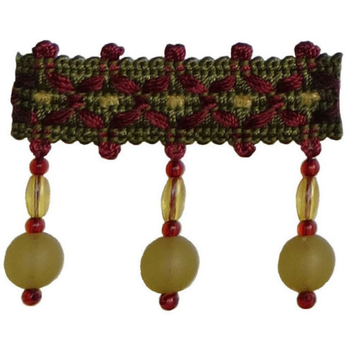 Бахрома для штор стеклярус 407-04 Pom Pom от Art Trimming - Фото