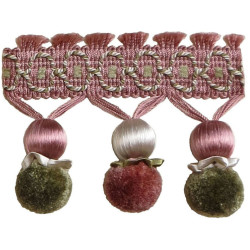 Бахрома для штор с помпонами 406-05 Pom Pom от Art Trimming