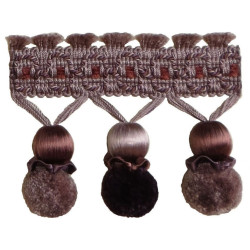 Бахрома для штор с помпонами 406-07 Pom Pom от Art Trimming