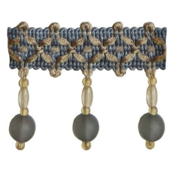 Бахрома для штор стеклярус 407-08 Pom Pom от Art Trimming