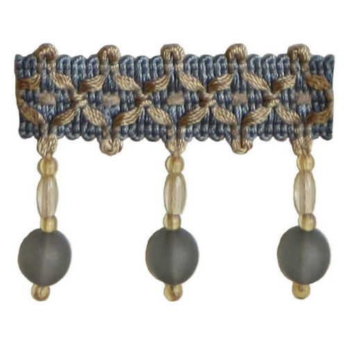 Бахрома для штор стеклярус 407-08 Pom Pom от Art Trimming - Фото