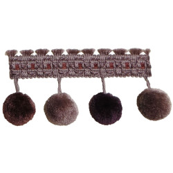 Бахрома для штор с помпонами 404-07 Pom Pom от Art Trimming