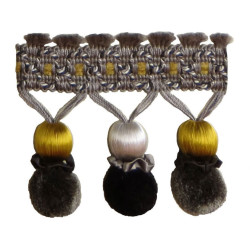 Бахрома для штор с помпонами 406-09 Pom Pom от Art Trimming