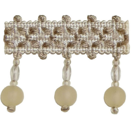 Бахрома для штор стеклярус 407-01 Pom Pom от Art Trimming - Фото