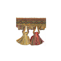 Бахрома для штор с кисточками 1638-DV-7714 Chenille от 5 Avenu
