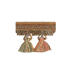 Бахрома для штор с кисточками 1638-DV-4017 Chenille от 5 Avenu