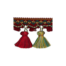 Бахрома для штор с кисточками 1825-242 Antique от 5 Avenu