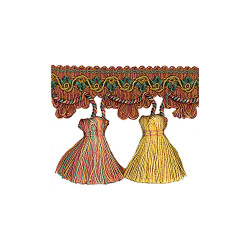 Бахрома для штор с кисточками 1825-392 Antique от 5 Avenu