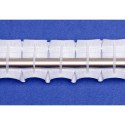 Шторная лента Sibelius 1:2.5 на трубу - круглый карниз (1040733, Bandex) | 250 м.п. - Фото №2
