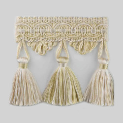 Бахрома для штор с кисточками 4395-9965 Collection #1 от Gold Textil