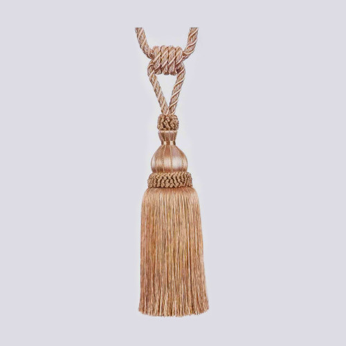 Подхват для штор с кистью Gold Textil 4627-10-9963 - Фото