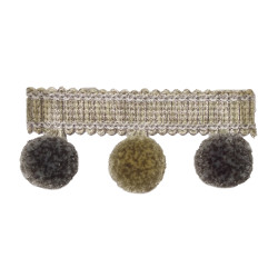 Бахрома для штор с помпонами 10888-6635 Collection #4 от Gold Textil