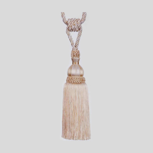 Подхват для штор с кистью Gold Textil 4627-10-9965 - Фото