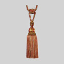 Подхват для штор с кистью Gold Textil 4627-10-9988 - Фото №1