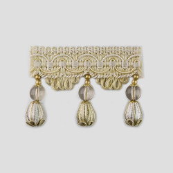 Бахрома для штор с бубенчиками 4493-9965 Collection #1 от Gold Textil