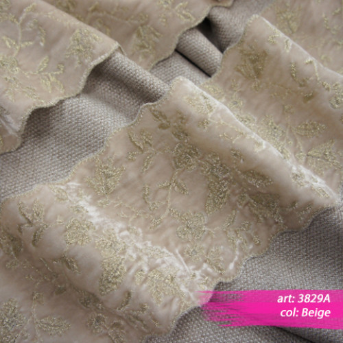 Тесьма декоративная 3829A Beige Mon cheri от Dana Panorama - Фото