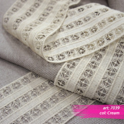 Тесьма декоративная 7039 Cream Mon cheri от Dana Panorama