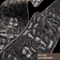 Тесьма декоративная 3337 Dark Grey La moderne от Dana Panorama