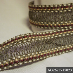 Тесьма декоративная AG262C-15023 Royal Bells от Dana Panorama