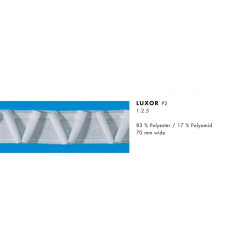 Шторная лента Luxor 1:2.5 (1040630, Bandex) | 1 м.п.