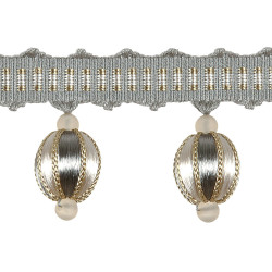 Бахрома для штор с бусинами 2002-04 Edelweiss от Svetlana