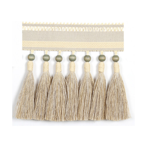 Бахрома для штор с кисточками 2945 Raffia от Svetlana - Фото
