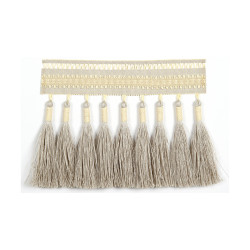 Бахрома для штор с кисточками 2950 Raffia от Svetlana